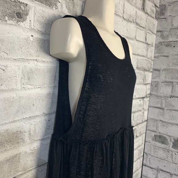 Billabong Sheer Gauze Relaxed Fit Dress Beach Swim Cover Up Boho Sundress - Picture 5 of 15